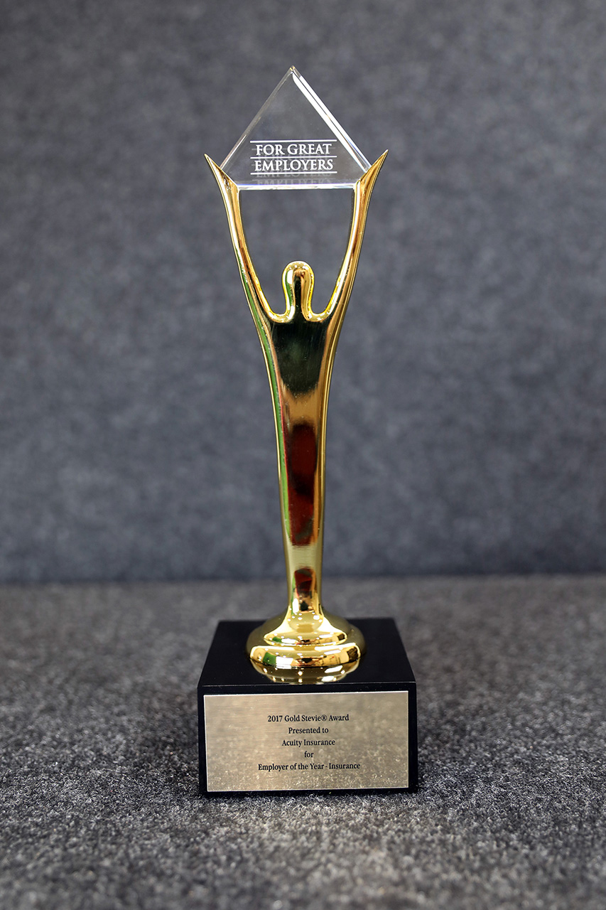 Acuity Recognized as Top Employer by Stevie Awards