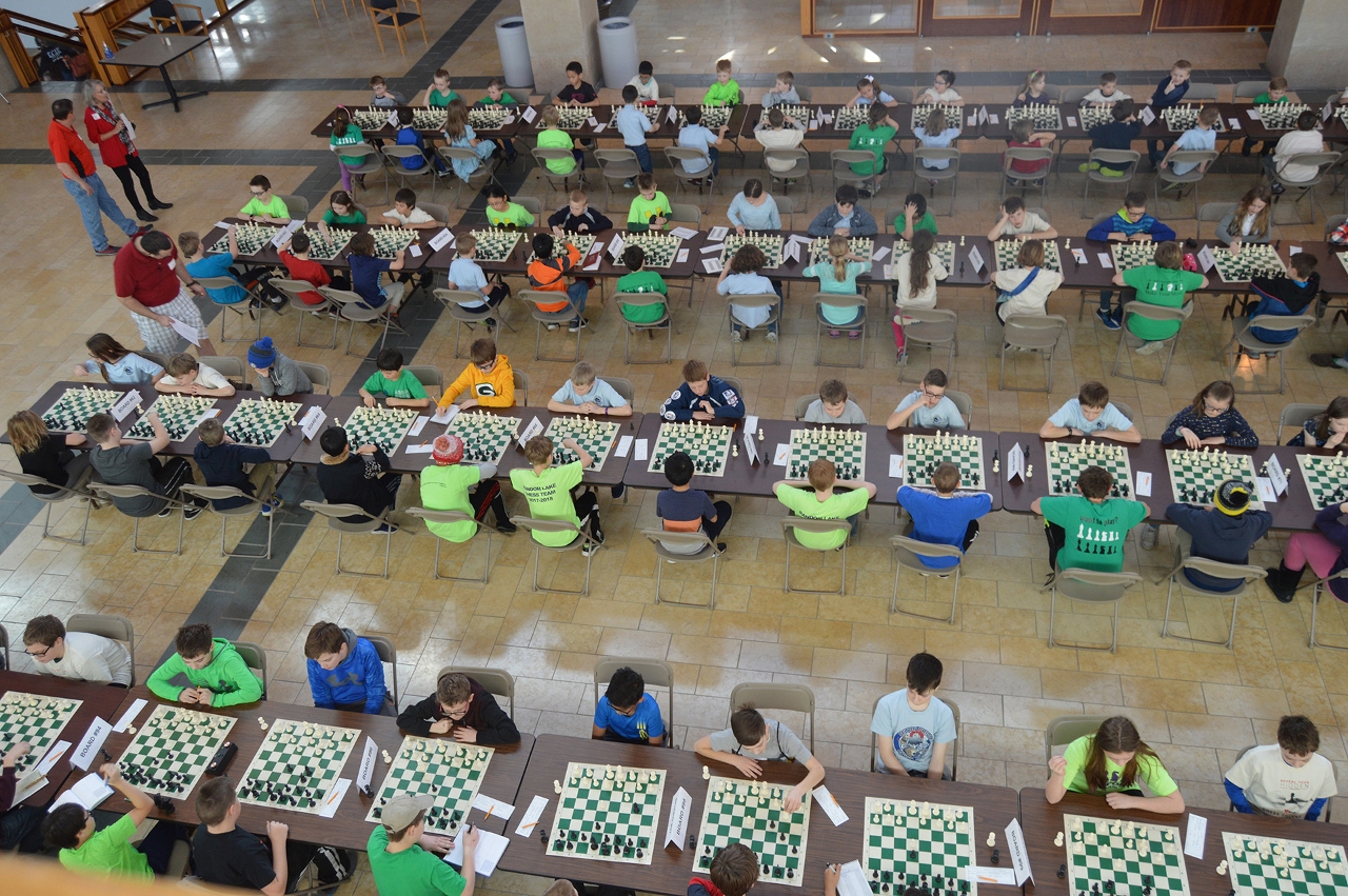 On February 24, nearly 300 students competed in the 7th Annual Acuity Invitational chess tournament at the insurer’s headquarters.