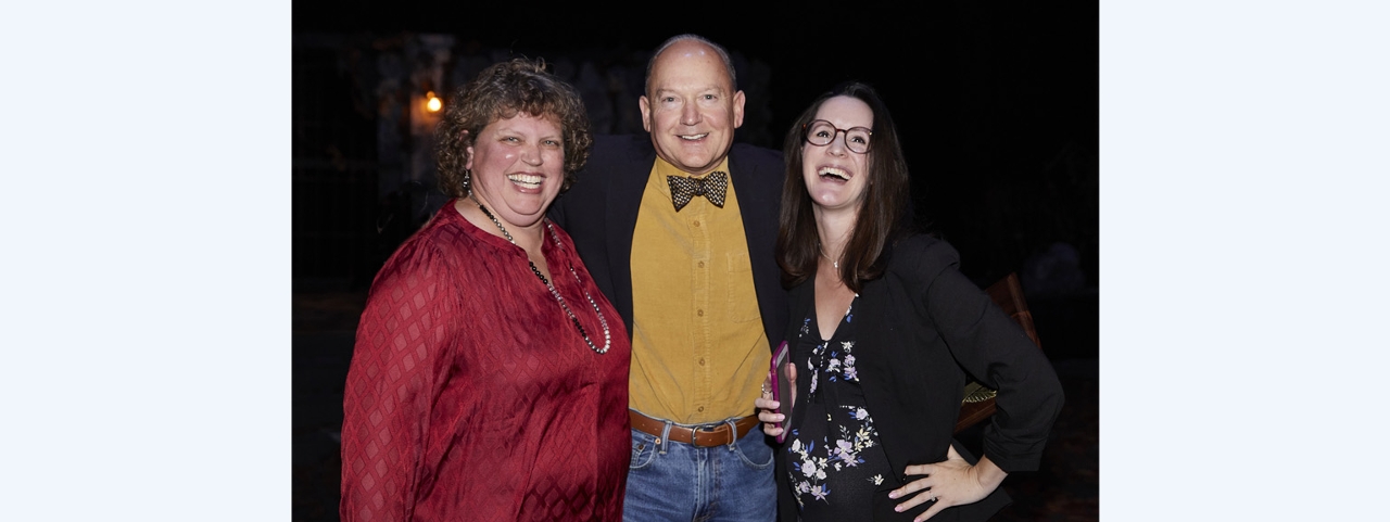 Left to right: Jackie Blindauer, STC Advisory Council Chairperson; Wally Waldhart, Vice President - Sales and Communications at Acuity Insurance; and Jackie Erdman, STC Executive Director. Photo courtesy STC volunteer Michael Huibregtse.
